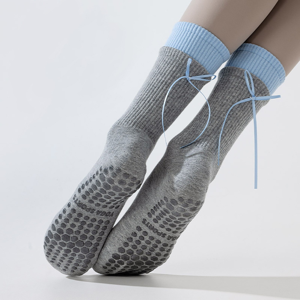 Pilates Yoga Hose - Chaussettes de yoga tendance à double