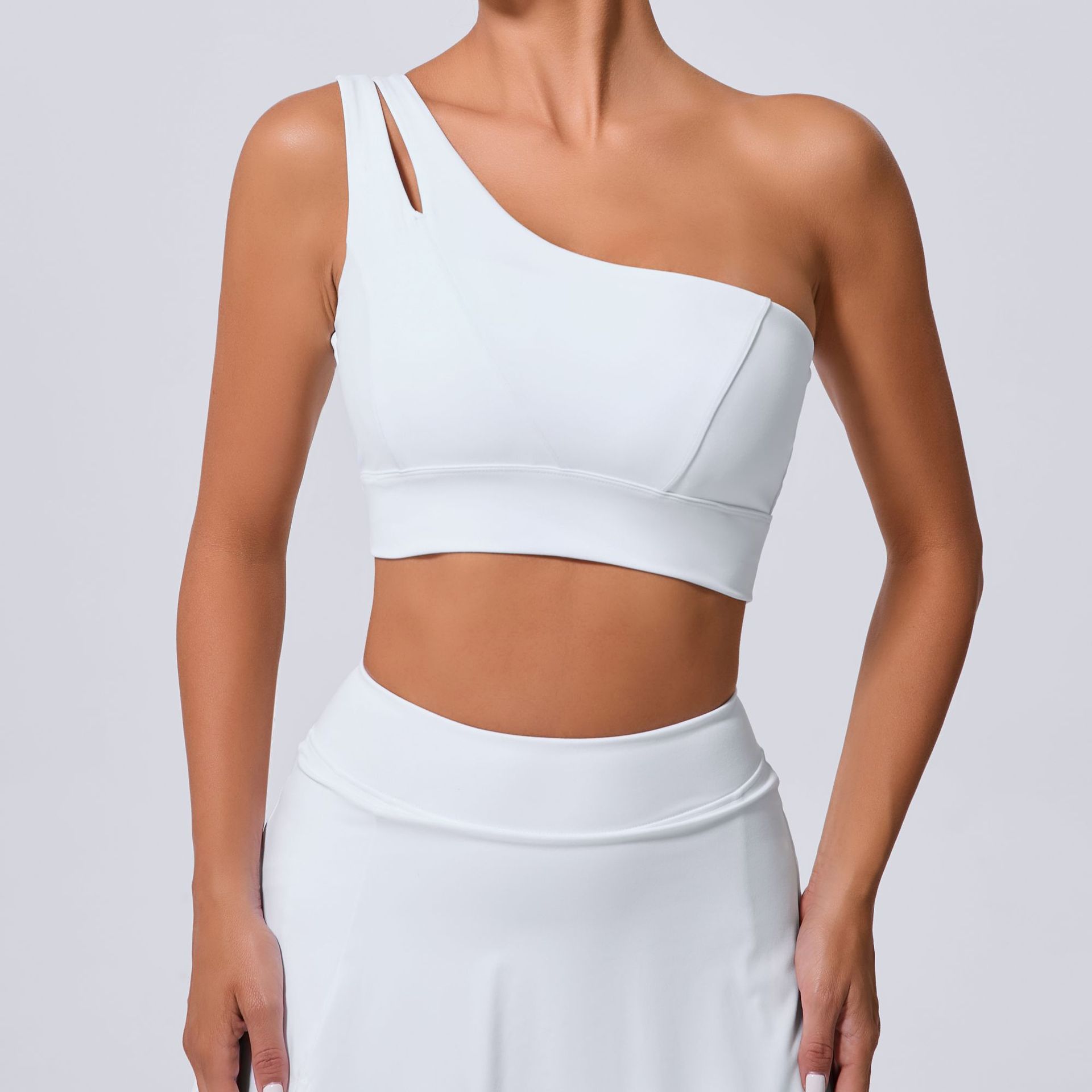 Pilates Yoga Wear - Soutien-gorge de sport push-up pour femme,