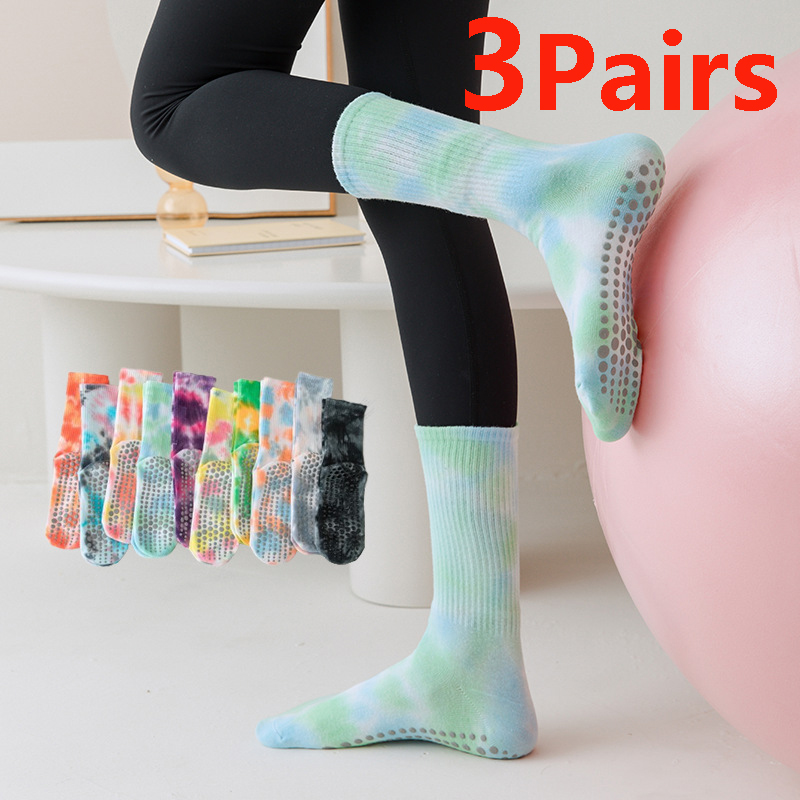 Pilates Yoga Hose - 3 paires de chaussettes de yoga
