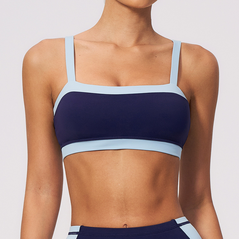Pilates Yoga Wear - Soutien-gorge de sport effet seconde peau