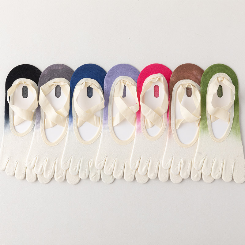 Yoga Strap Cotton - Chaussettes de Yoga à cinq doigts