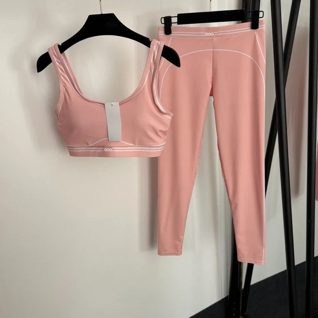 Pilates Yoga Outfit - Ensemble deux pièces décontracté et respirant