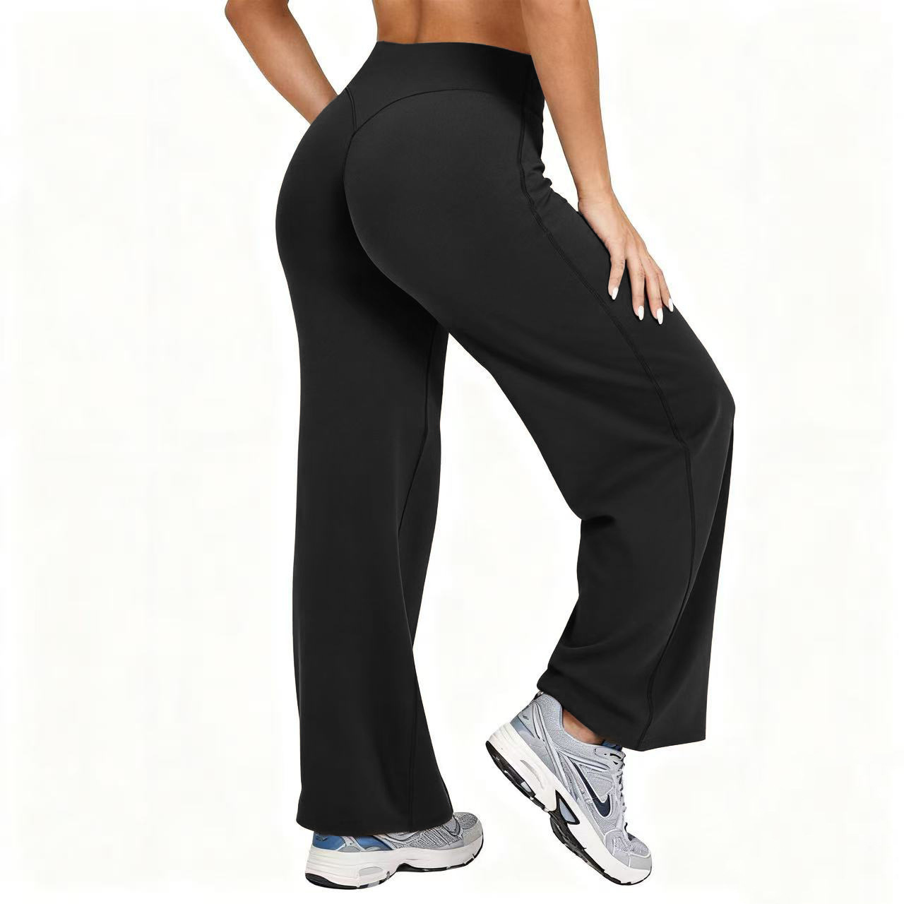 Pilates & Yoga Vida - Pantalon de yoga grande taille pour