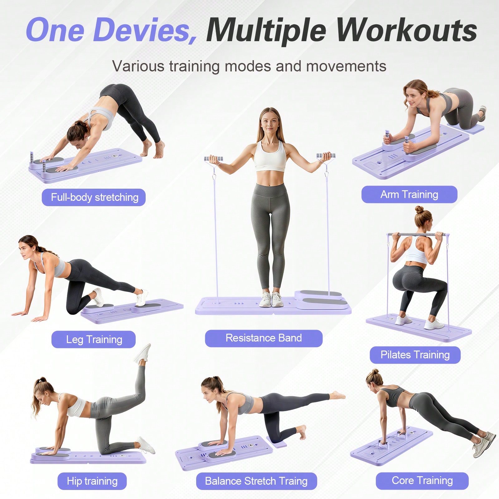 Reformer Pilates avec barre, p - Pilates & Yoga Vida avis et prix