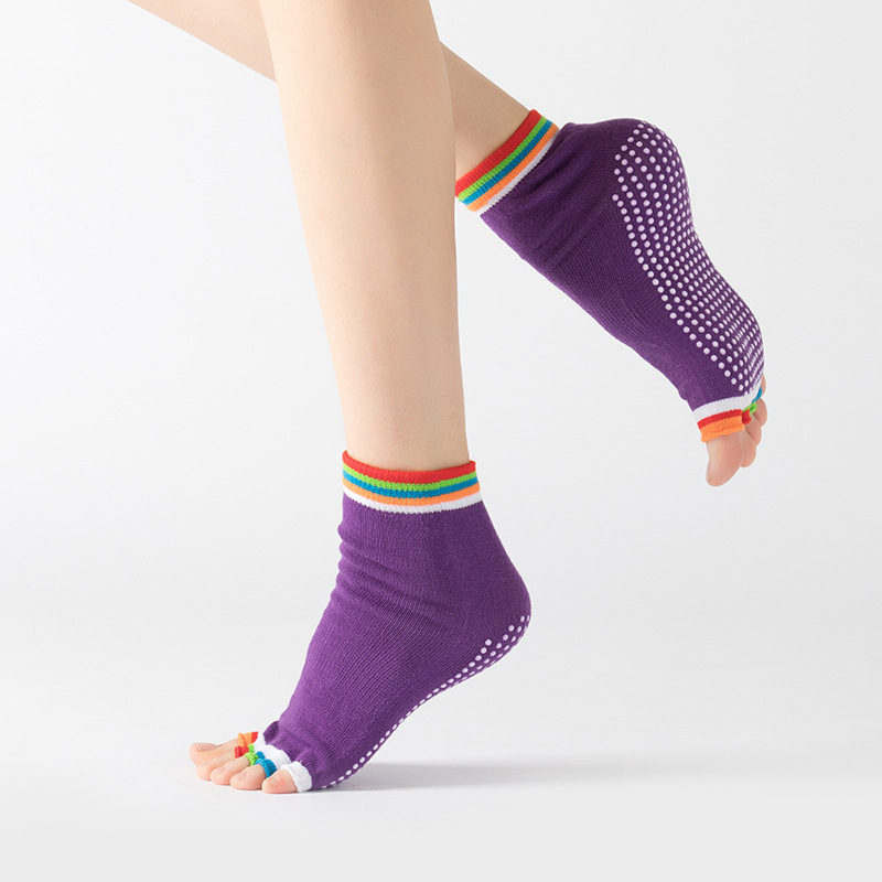 Chaussettes de yoga colorées à - Pilates Yoga Hose avis et prix