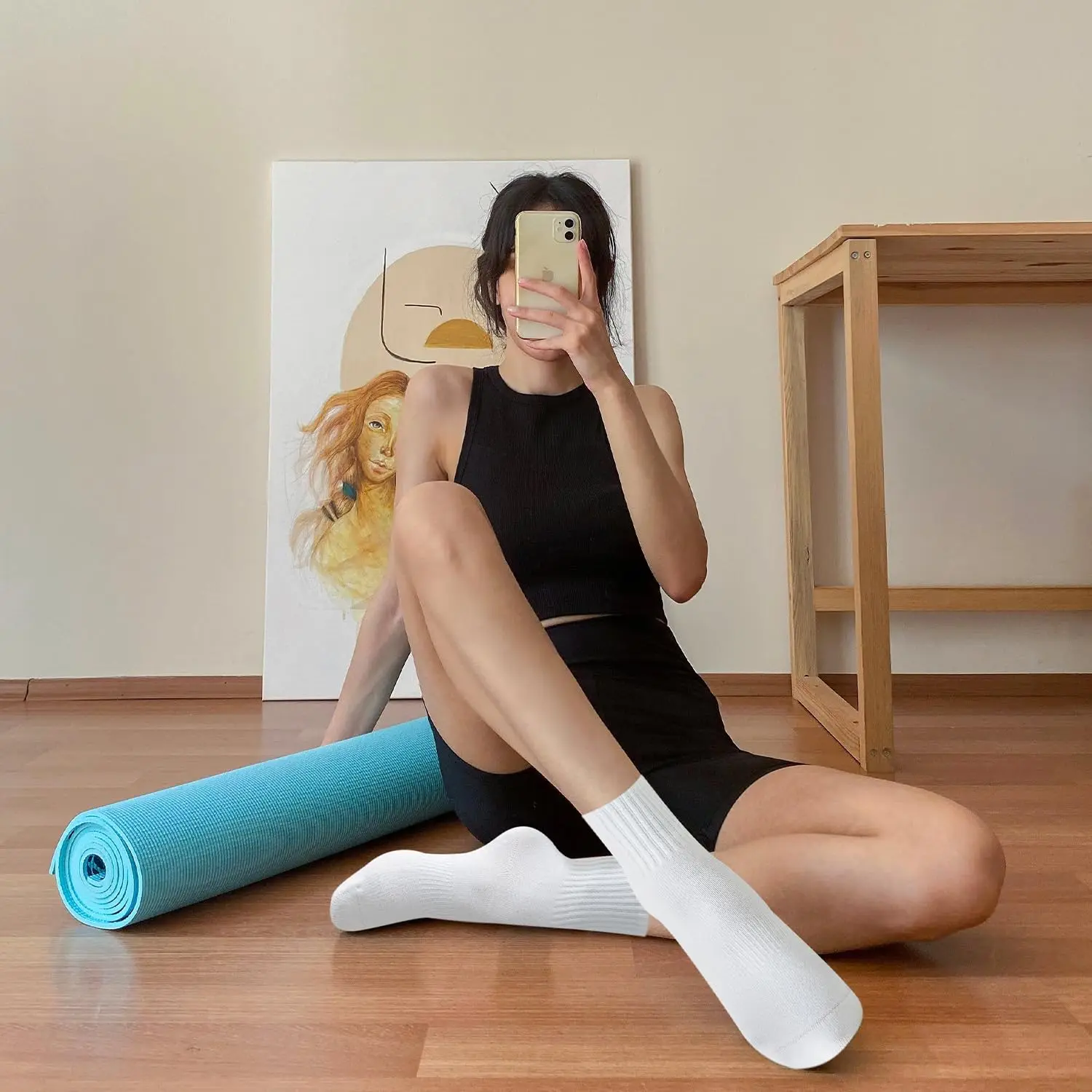 4 paires de chaussettes de yog - Pilates & Yoga Vida avis et prix