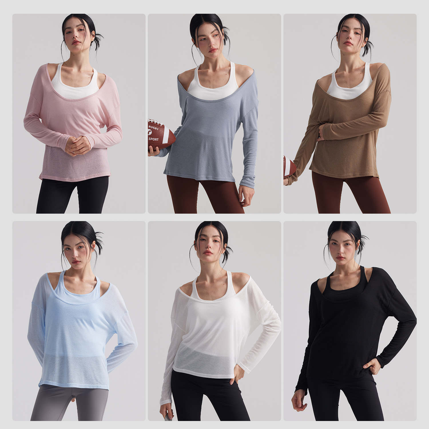 Tunique de sport ample semi-tr - Pilates Yoga Outfit avis et prix