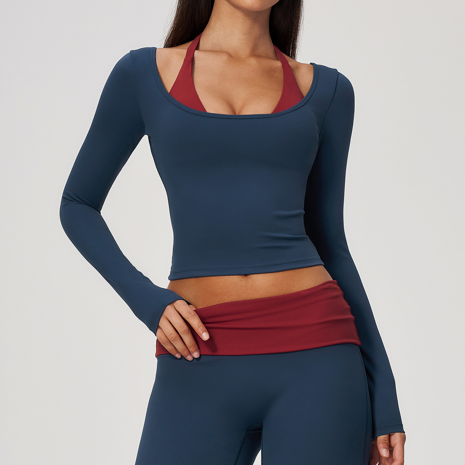 Haut de yoga 2-en-1 effet deux - Yoga Strap Cotton avis et prix