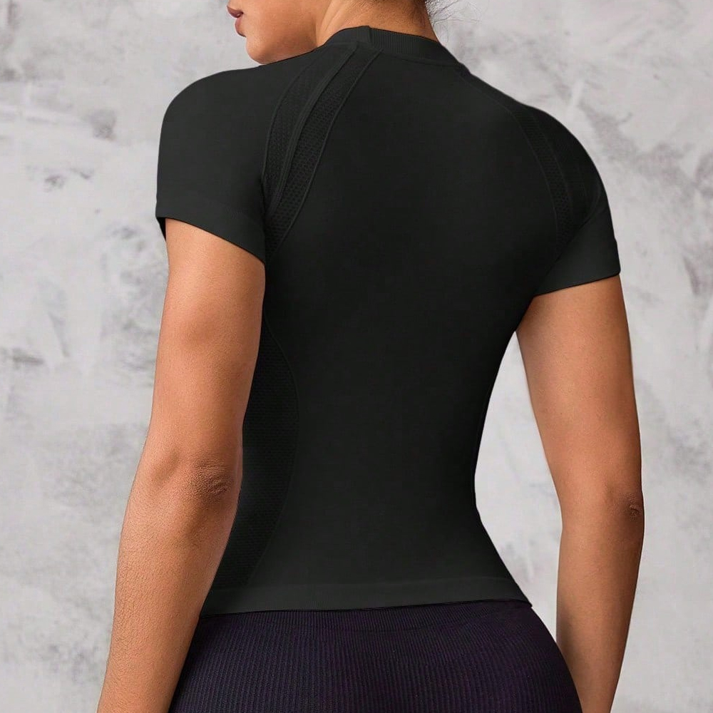 Haut de sport à manches courte - Yoga Strap Cotton avis et prix