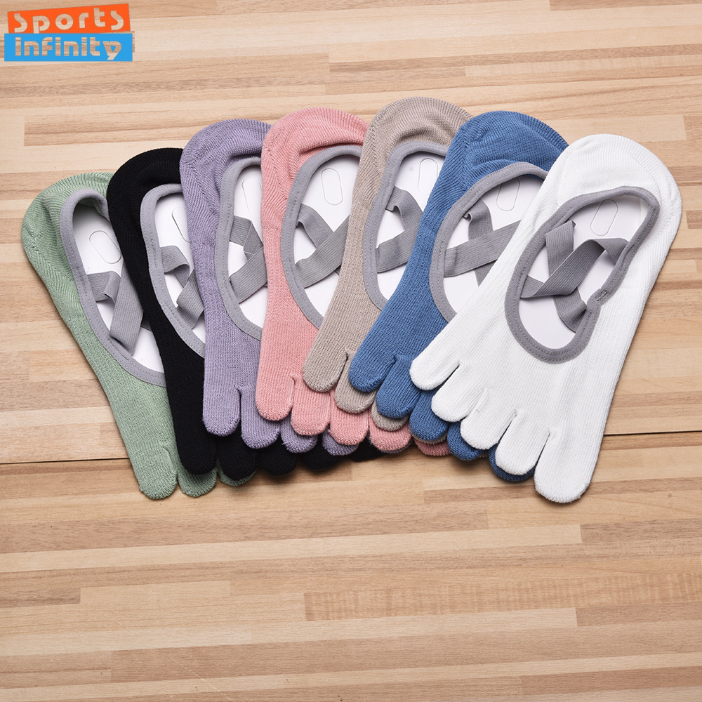 Chaussettes de yoga antidérapa - Yoga Strap Cotton avis et prix