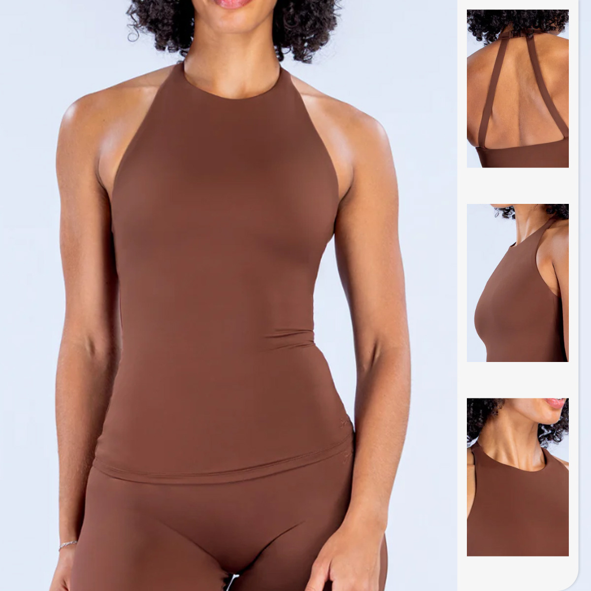 Débardeur Halter pour Femme av - Pilates Yoga Wear avis et prix
