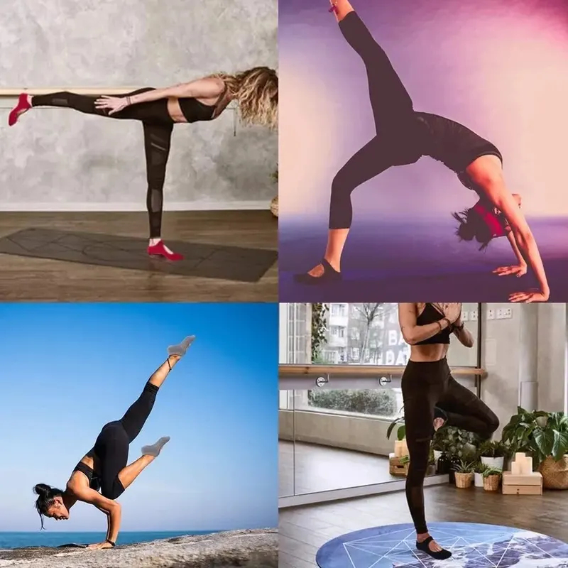 Chaussettes de yoga antidérapa - Pilates Yoga Gym avis et prix